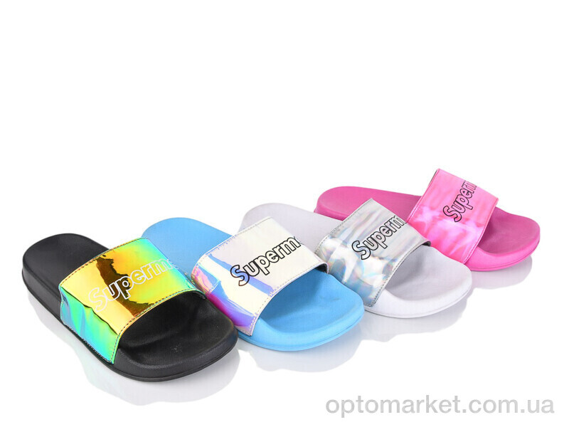 Купить Шльопанці жіночі 8014 mix Lion-Lu мікс, фото 1