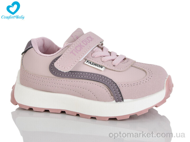 Купить Кросівки дитячі 8016 Tick Duck рожевий, фото 1