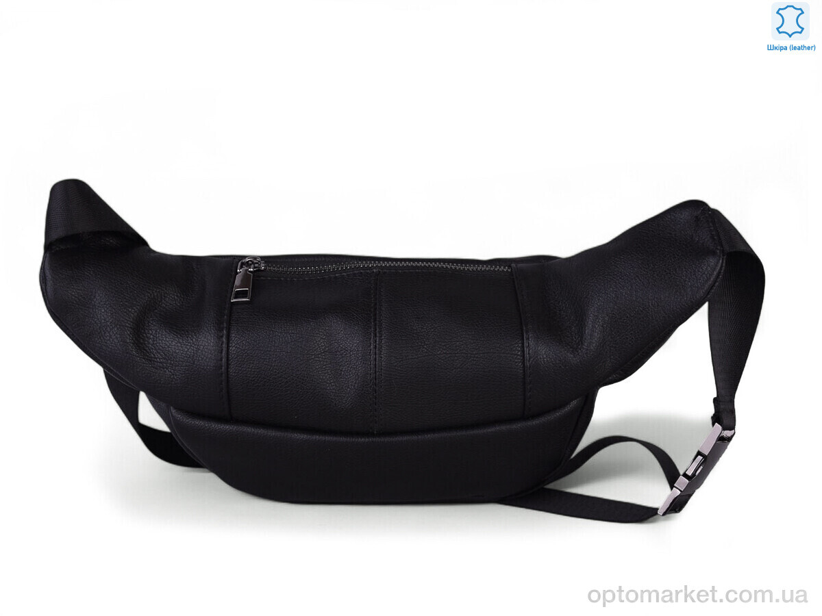 Купить Бананка чоловічі 8018 black Sunshine bag чорний, фото 2