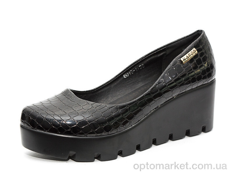 Купить Туфлі жіночі 801B-1 Karco чорний, фото 1