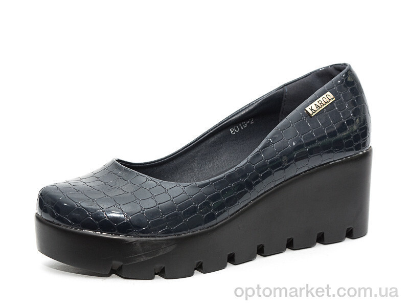 Купить Туфлі жіночі 801B-2 Karco синій, фото 1