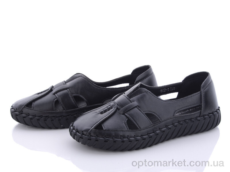 Купить Туфлі жіночі 802-1 Bao Dao Gong Zhu чорний, фото 1