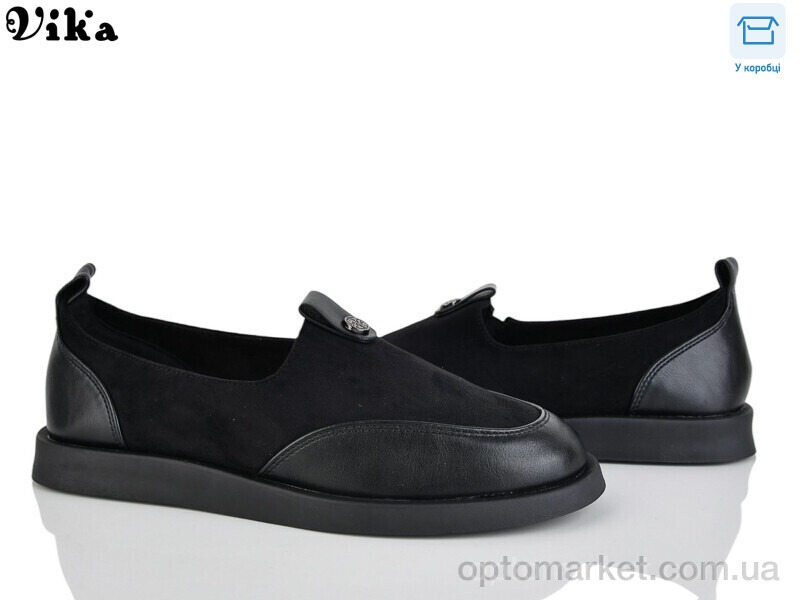 Купить Туфлі жіночі 802-1 Vika чорний, фото 1