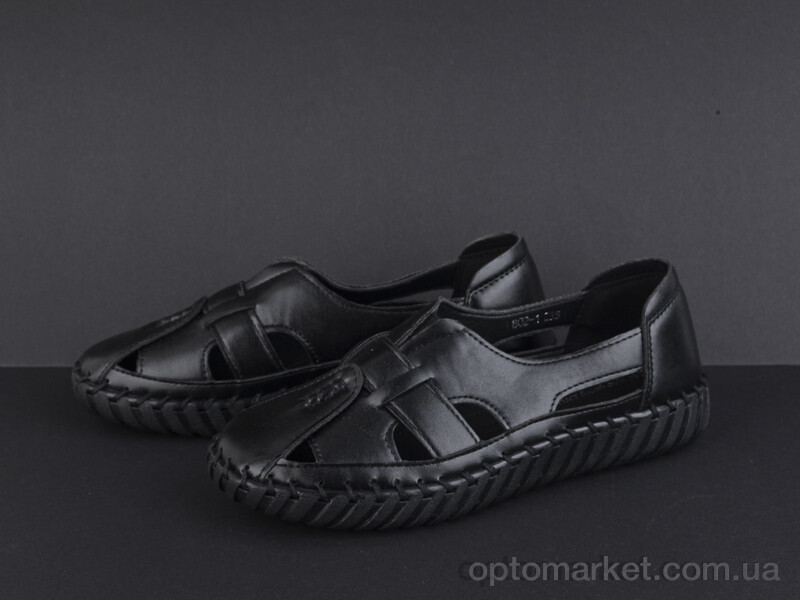 Купить Туфлі жіночі 802-1 Bao Dao Gong Zhu чорний, фото 2