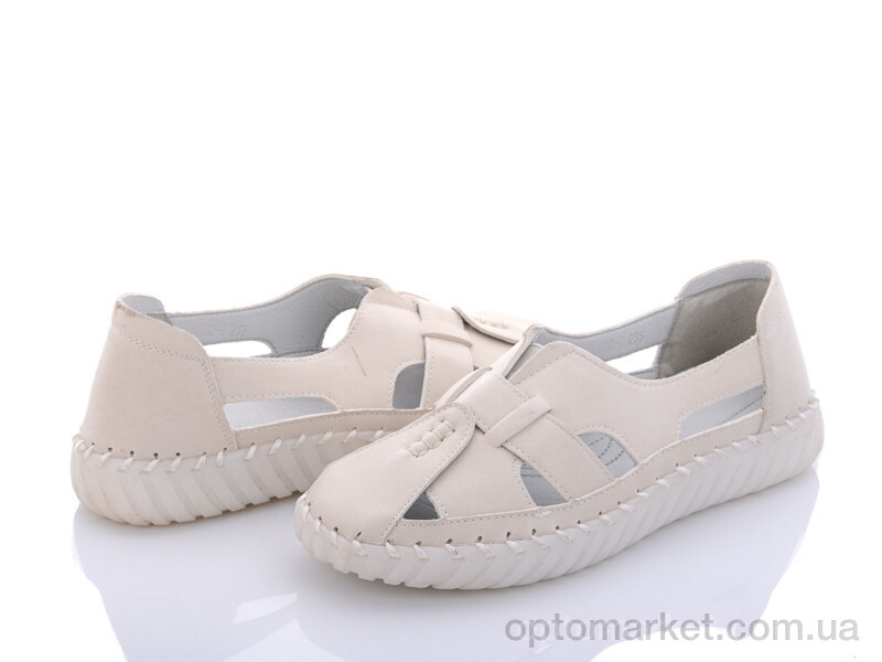 Купить Туфлі жіночі 802-2 Bao Dao Gong Zhu бежевий, фото 1