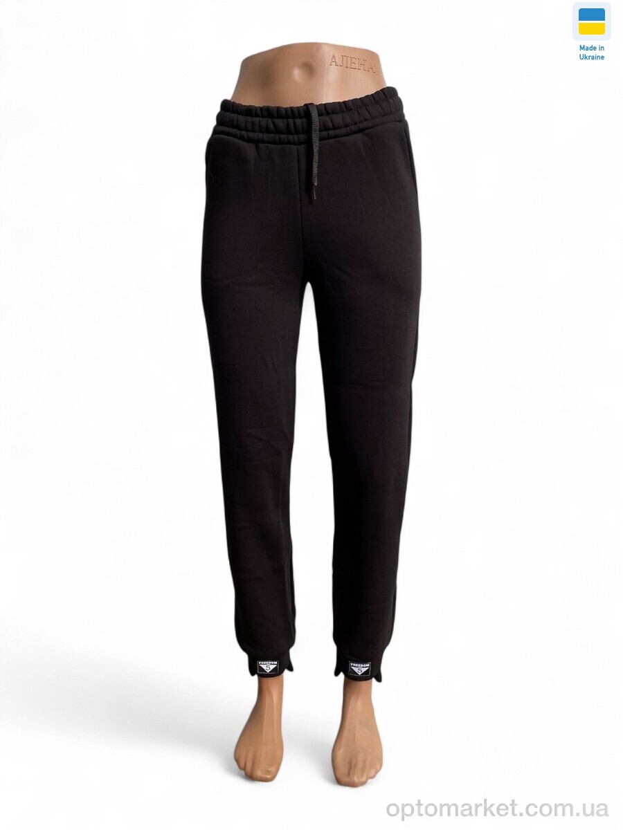 Купить Спортивні штаны жіночі 8022 чорний Sport style чорний, фото 1