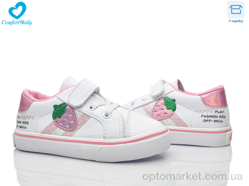 Купить Кеди дитячі 80230 білий Comfort-baby білий, фото 1