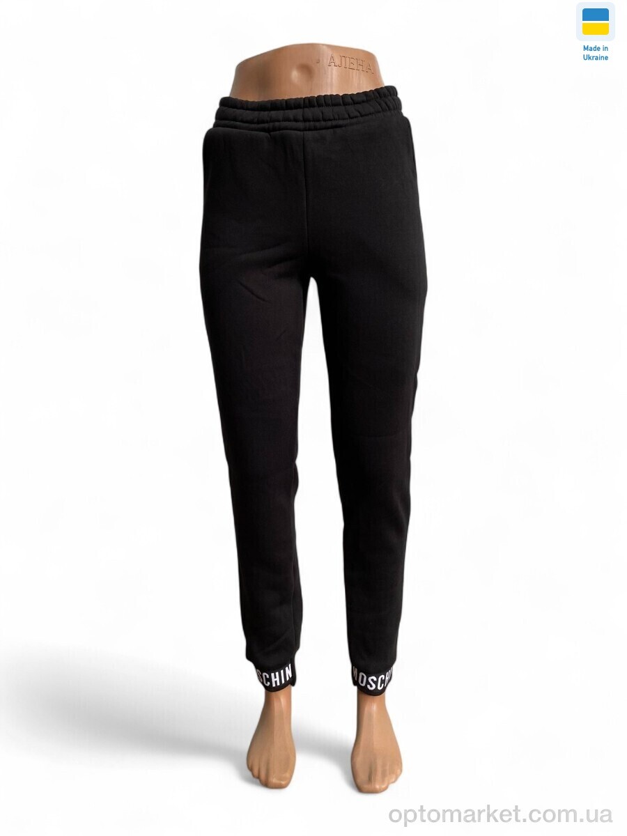 Купить Спортивні штаны жіночі 8026 чорний Sport style чорний, фото 1