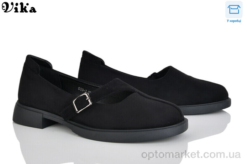Купить Туфлі жіночі 803-3 Vika чорний, фото 1