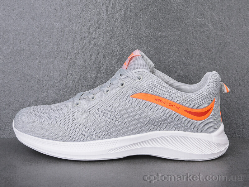 Купить Кросівки чоловічі 803-3 Pet сірий, фото 2