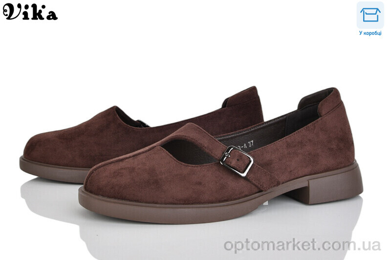 Купить Туфлі жіночі 803-4 Vika коричневий, фото 1