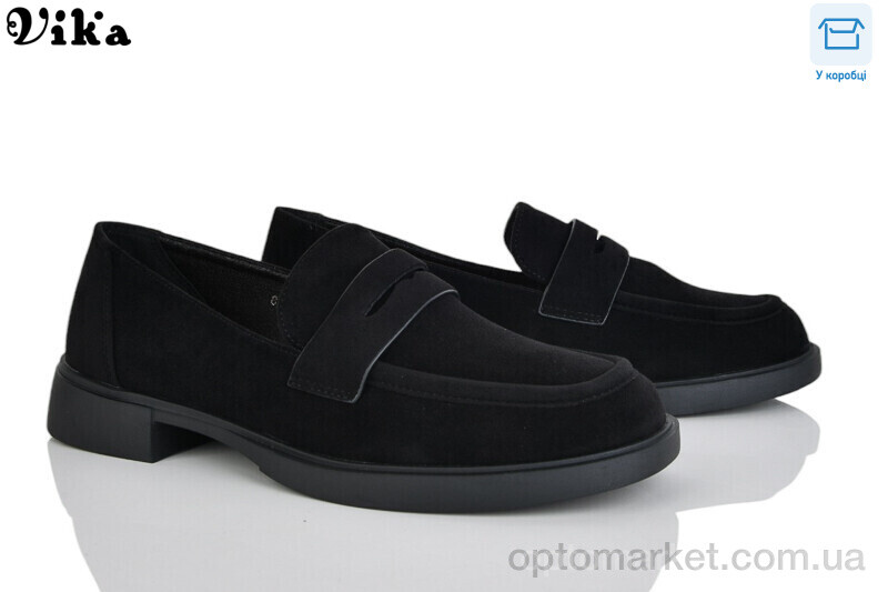 Купить Туфлі жіночі 803-5 Vika чорний, фото 1
