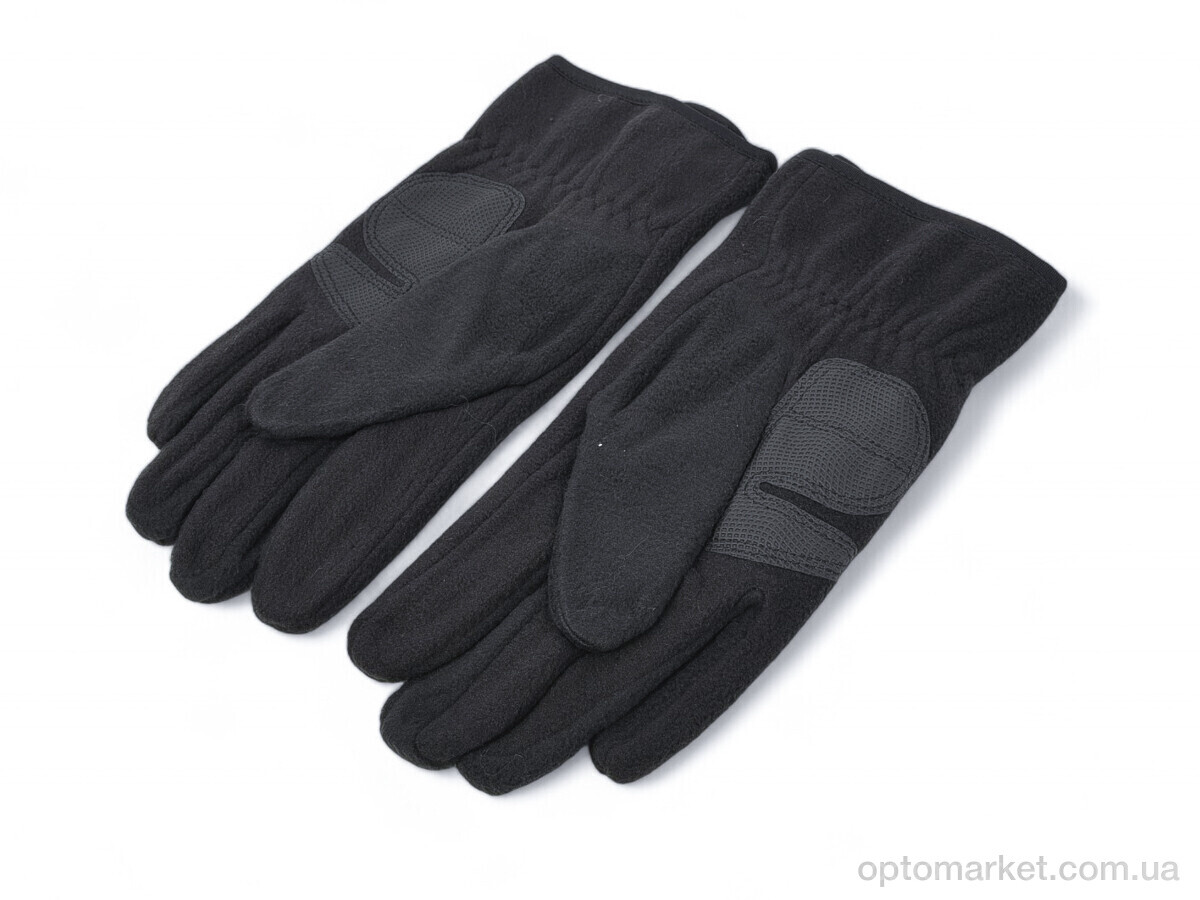 Купить Рукавички чоловічі 803 black U_A.mo.r чорний, фото 3
