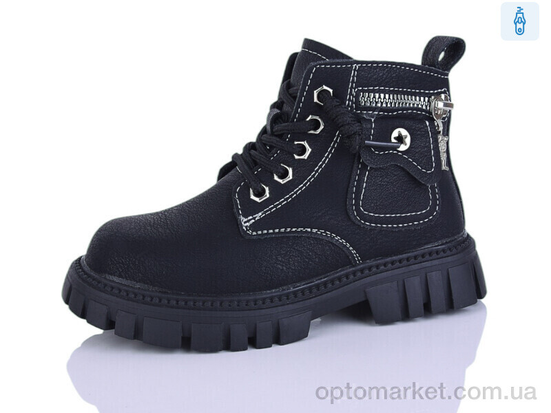 Купить Черевики дитячі 8032 black KEWK чорний, фото 1