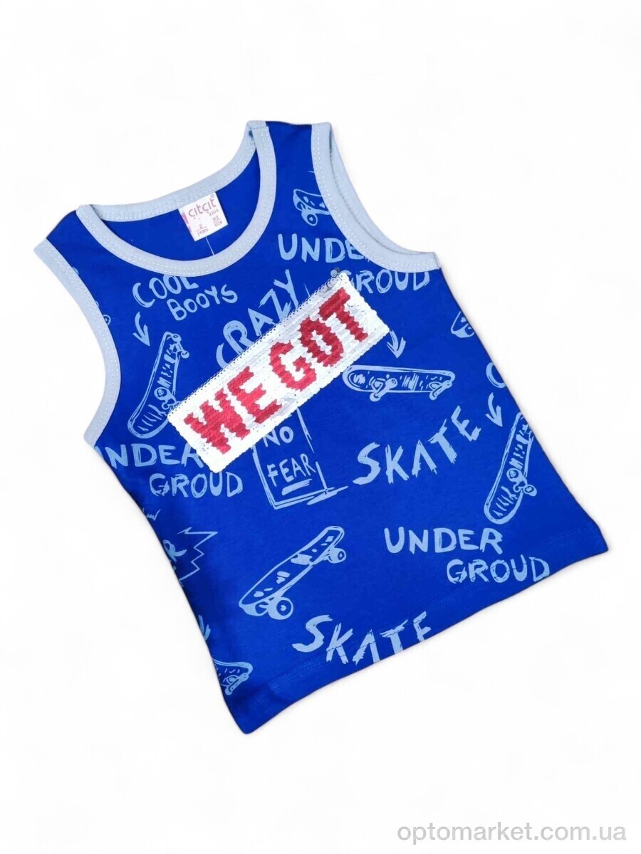 Купить Майка дитячі 8032 електрик CITCIT Kids синій, фото 1