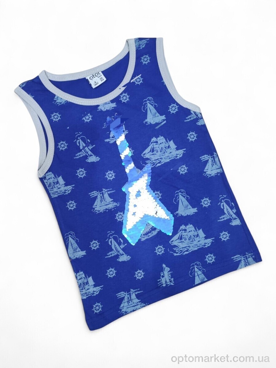 Купить Майка дитячі 8033 електрик CITCIT Kids синій, фото 1