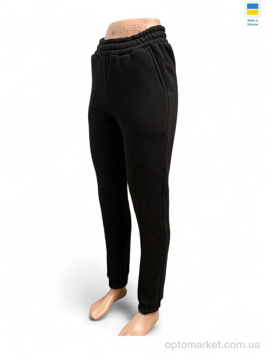Купить Спортивні штаны жіночі 8040 чорний (байка) Sport style чорний, фото 1