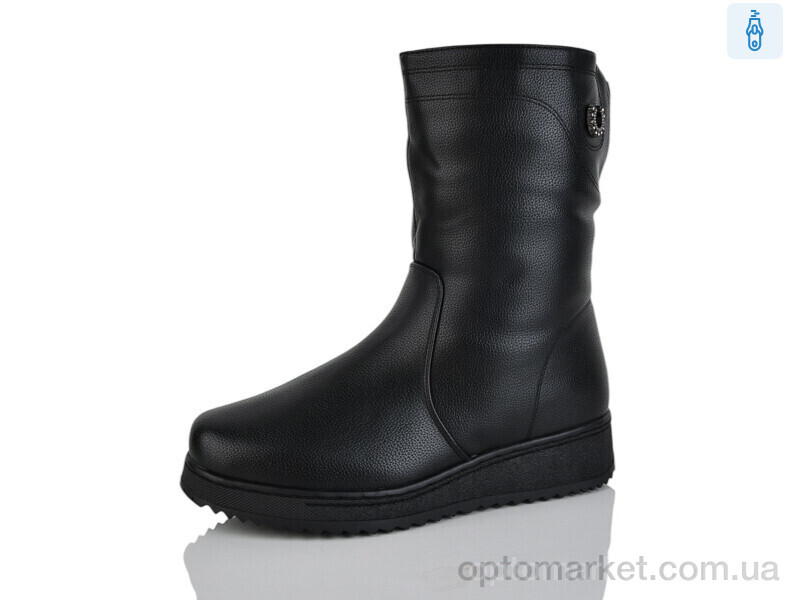 Купить Чоботи жіночі 805-1 Leguzaza чорний, фото 1