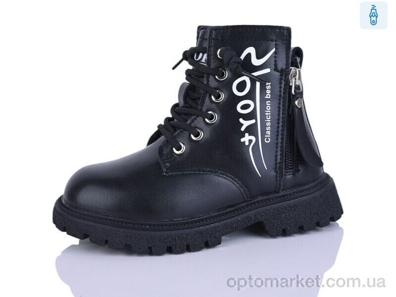 Купить Черевики дитячі 805 black KEWK чорний, фото 1