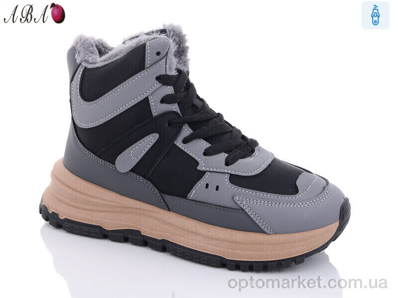 Купить Черевики жіночі 806-4 Aba сірий, фото 1