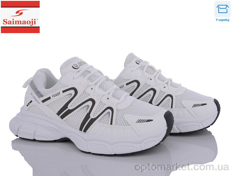 Купить Кросівки чоловічі 806-5 Saimaoji білий, фото 1