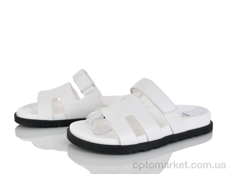 Купить Шльопанці жіночі 8060-18 Baijin білий, фото 1
