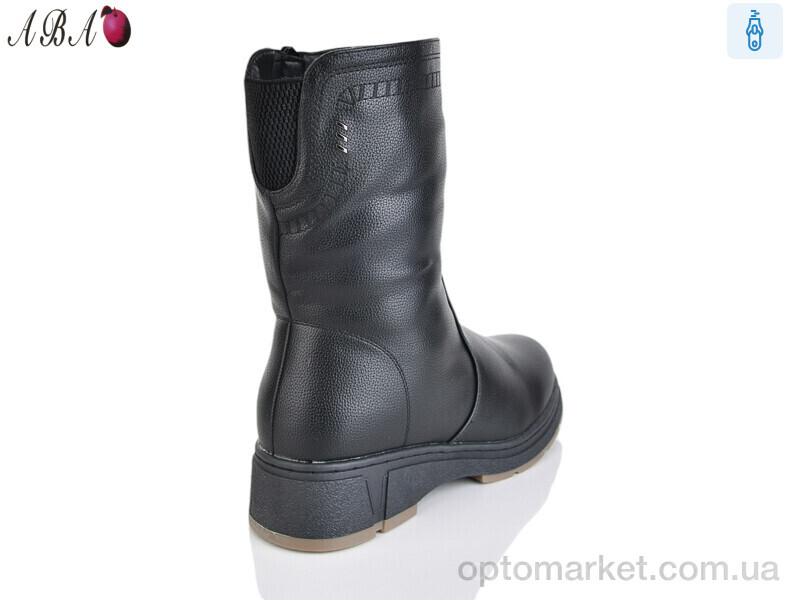 Купить Чоботи жіночі 807-1 Leguzaza чорний, фото 2