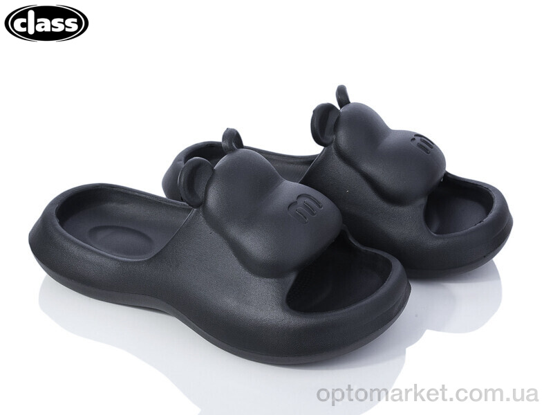 Купить Шльопанці жіночі 8071-1 Wei Wei-Class чорний, фото 1