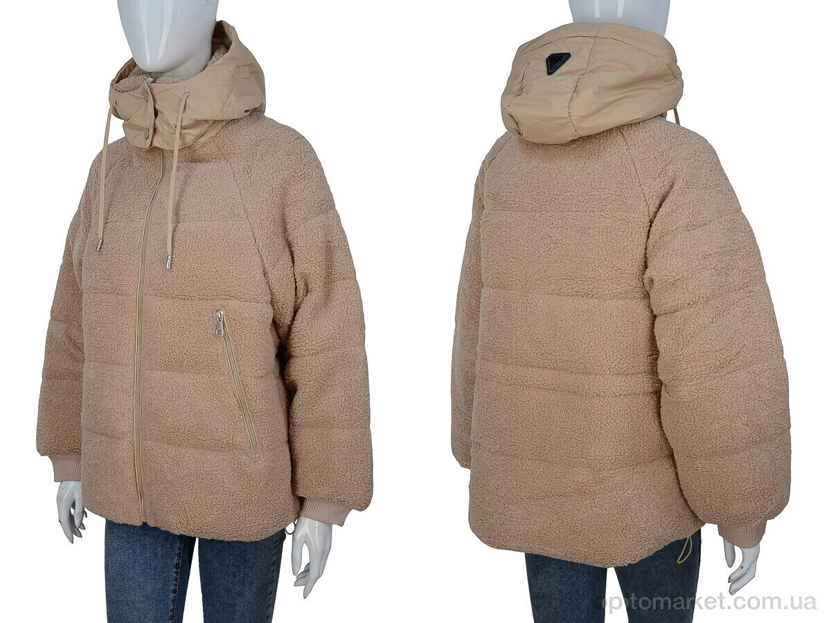 Купить Куртка жіночі 8071 d.beige Unimoco бежевий, фото 3