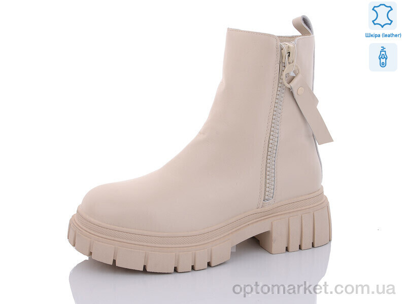 Купить Черевики жіночі 809-3 Yimeili бежевий, фото 1