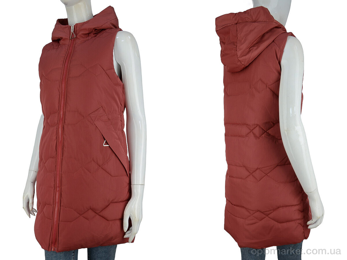 Купить Жилетка жіночі 809 terracot (06886) Obuvok червоний, фото 3