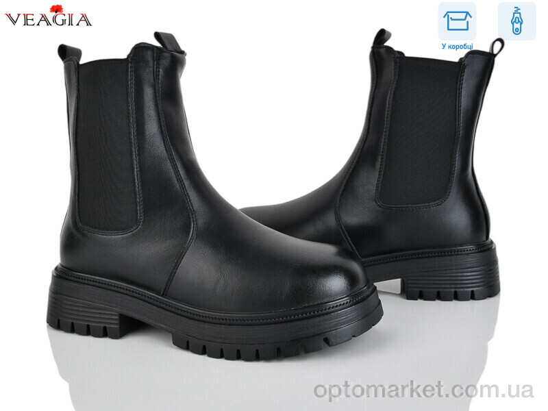 Купить Черевики жіночі 8092-1 Shi Shang Minmin чорний, фото 1