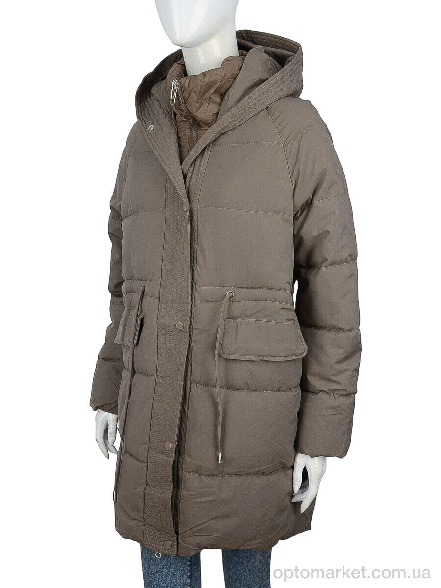 Купить Куртка жіночі 8093 d.brown Unimoco коричневий, фото 1