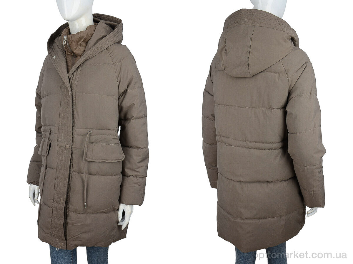 Купить Куртка жіночі 8093 d.brown Unimoco коричневий, фото 3