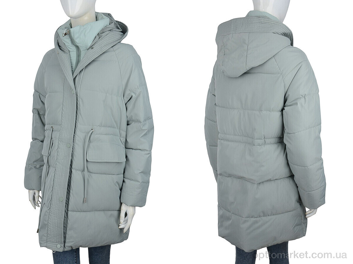 Купить Куртка жіночі 8093 grey Unimoco зелений, фото 3