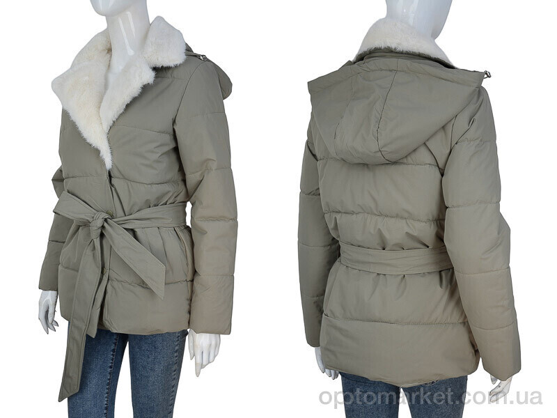 Купить Куртка жіночі 8099 khaki Unimoco хакі, фото 3