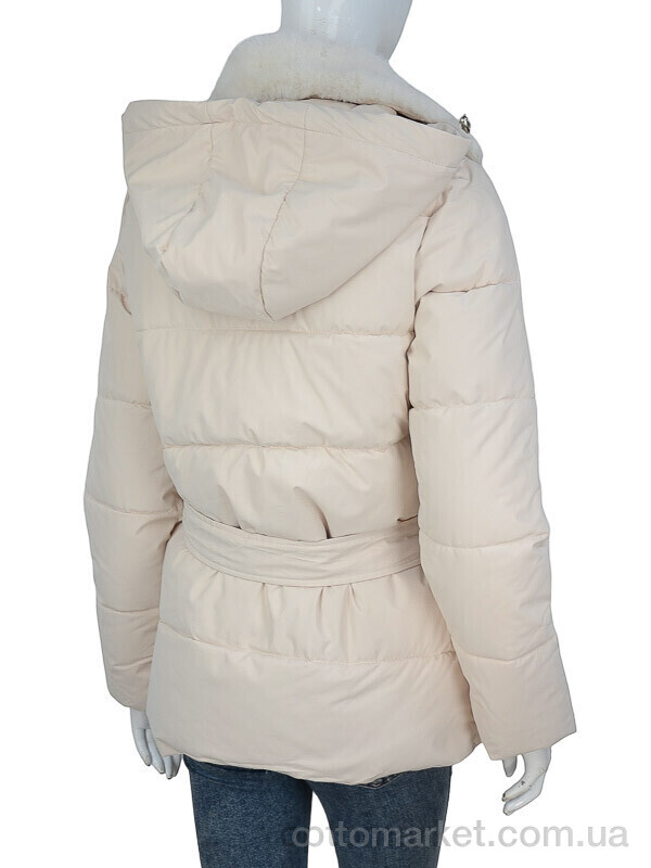 Купить Куртка жіночі 8099 l.beige Unimoco бежевий, фото 2