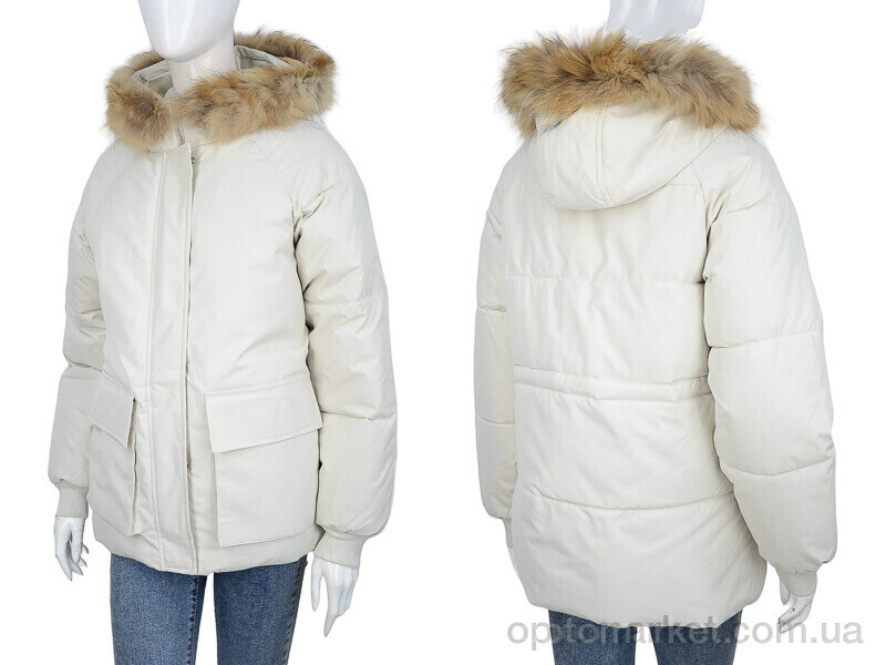 Купить Куртка жіночі 810 beige Yanpai бежевий, фото 3