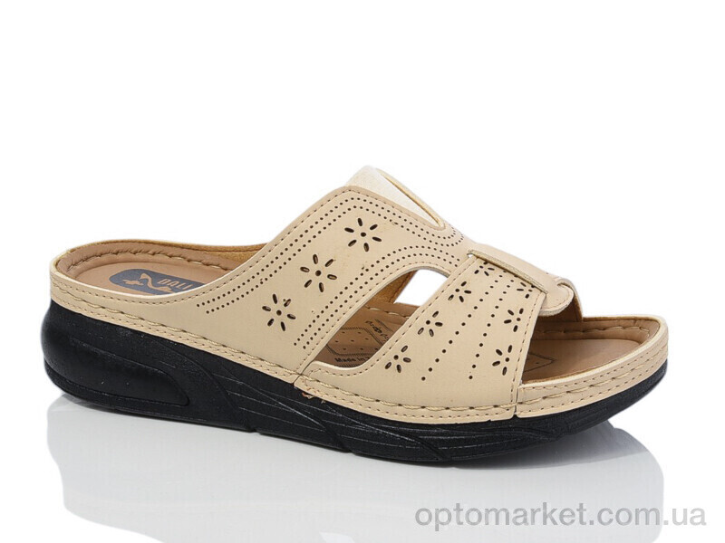 Купить Шльопанці жіночі 810 беж Dali Moda бежевий, фото 1