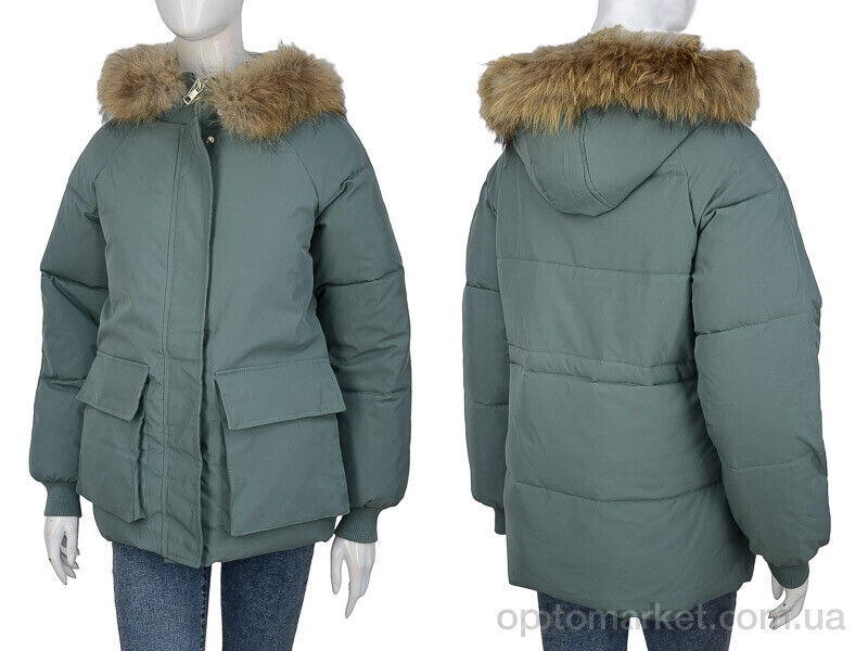 Купить Куртка жіночі 810 green Yanpai зелений, фото 3