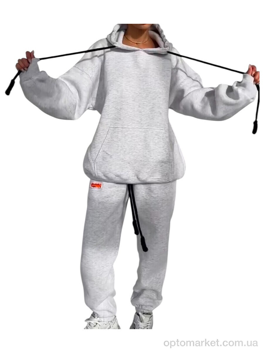 Купить Спортивний костюм жіночі 810 grey Aidin сірий, фото 1