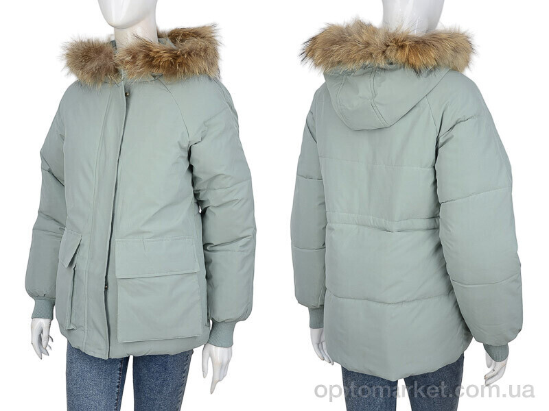 Купить Куртка жіночі 810 l.green Yanpai зелений, фото 3