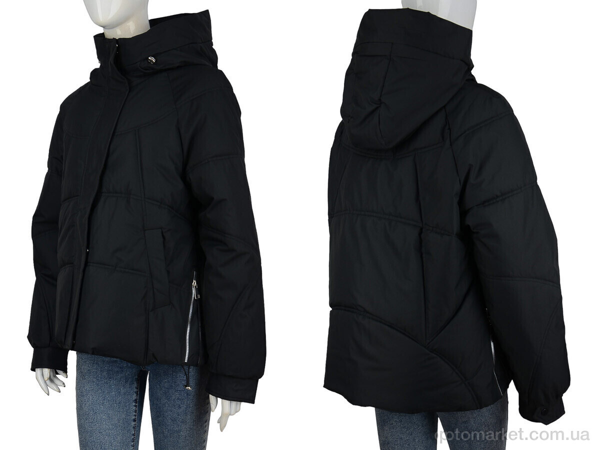 Купить Куртка жіночі 8107 black Unimoco чорний, фото 3