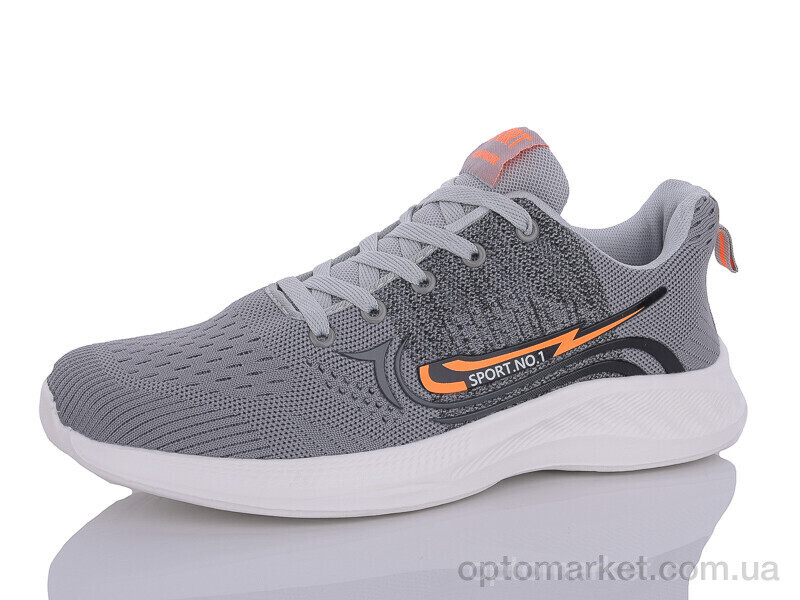 Купить Кросівки чоловічі 811-3 Pet сірий, фото 1