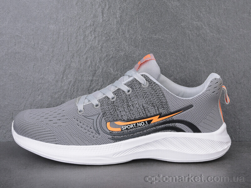 Купить Кросівки чоловічі 811-3 Pet сірий, фото 2