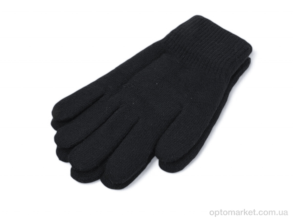Купить Рукавички чоловічі 8113 black Henu чорний, фото 1