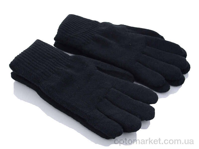 Купить Рукавички жіночі 8115 махра Henu чорний, фото 1