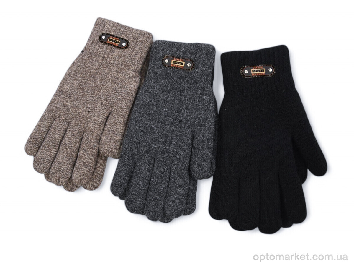 Купить Рукавички чоловічі 8119 mix Henu мікс, фото 1