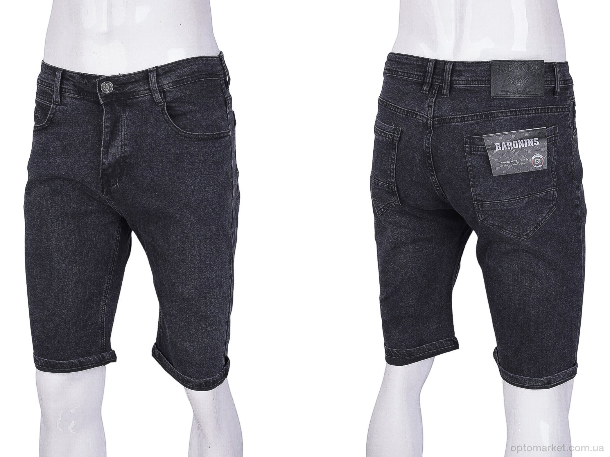 Купить Шорти чоловічі 812-11 Baron чорний, фото 3