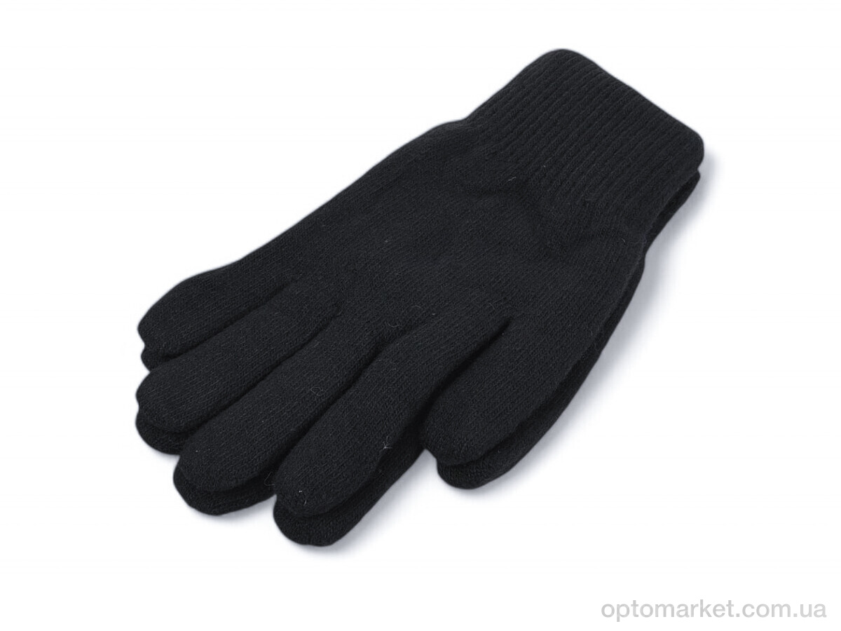 Купить Рукавички чоловічі 8121 black Henu чорний, фото 1